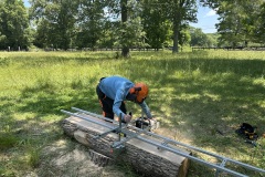 Copps Brook portable chainsaw mill