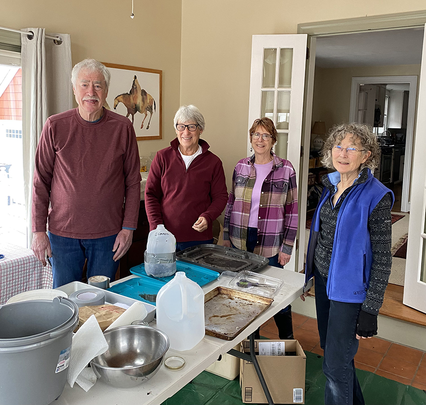 Sowing Party with Groton Town Committee