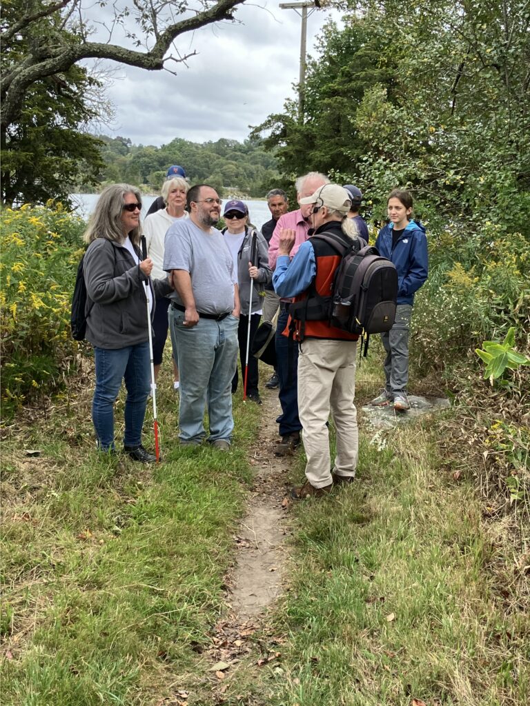 Stroll at Avalonia's Knox Preserve, held in conjunction with the Center of the Blind