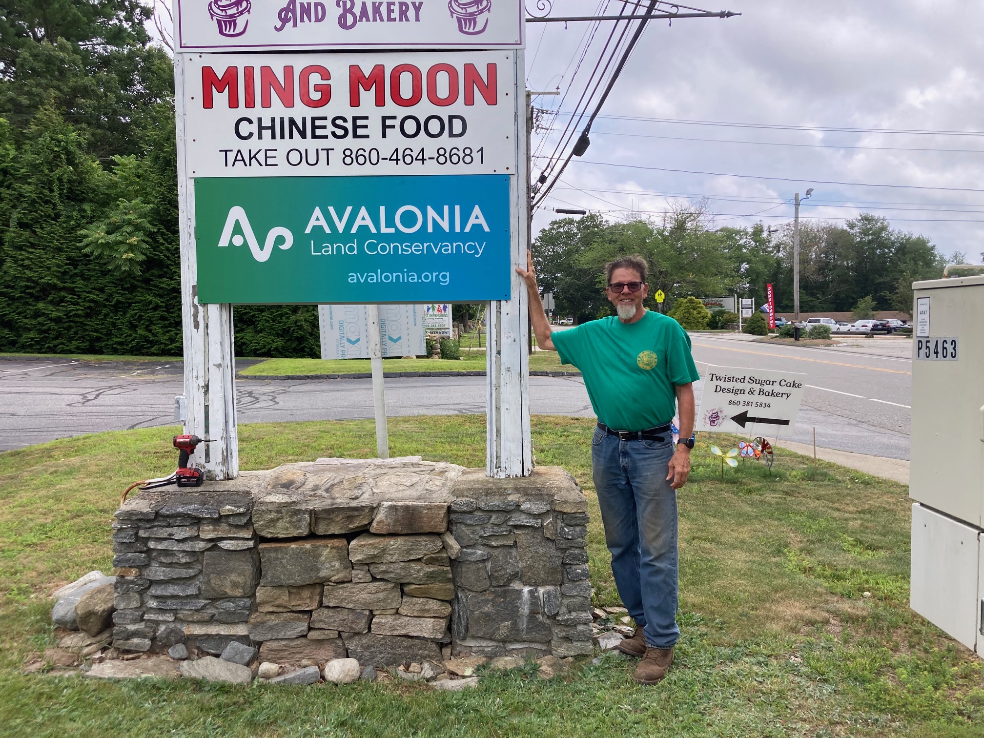 Avalonia's President, Dennis Main, At Our New Ledyard Office Location