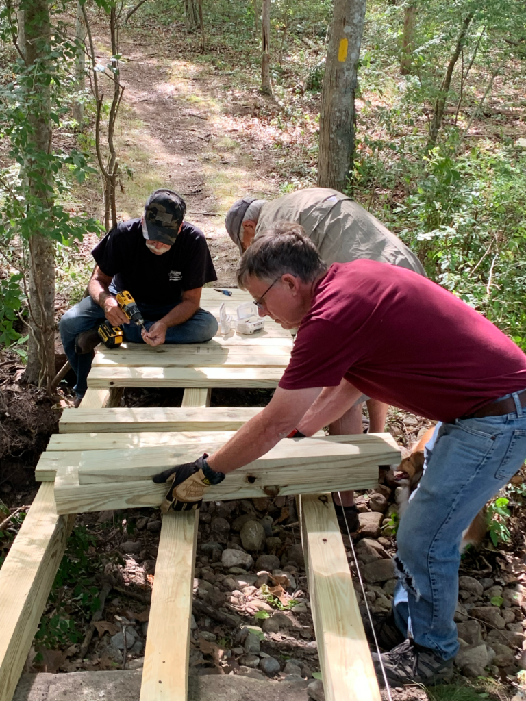 STC Erosion project at Knox Family Farm Aug 2025