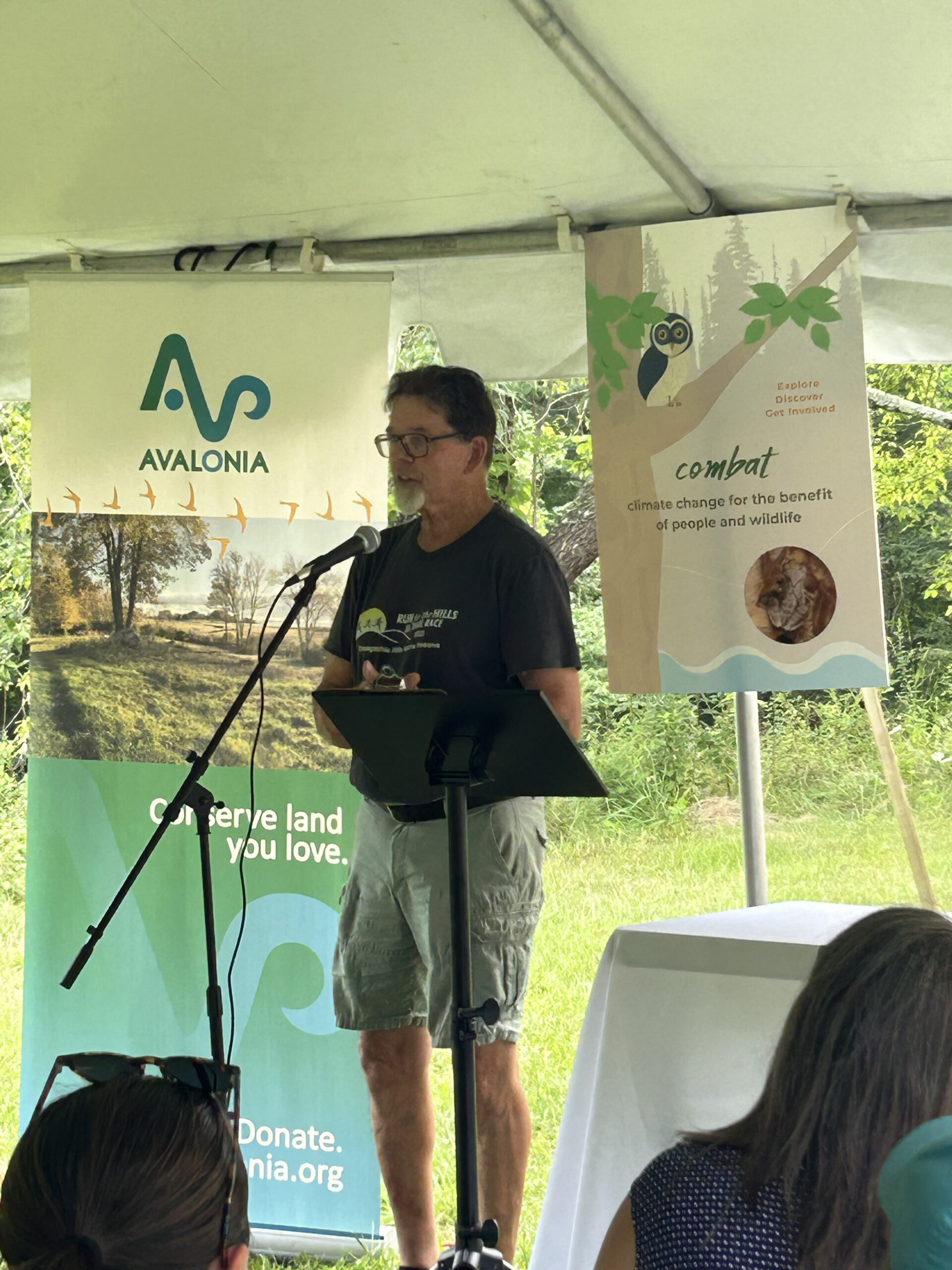 Dennis Main At The Merger Celebration